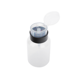 Botella Dispensadora de Alcohol, Capacidad 200 ml, Sistema de Bloqueo-Antiderrames, Ideal para Limpieza y Preparación de Fibra Óptica