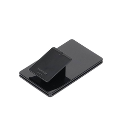 Base de mesa para un control remoto inalámbrico LUTRON. Con goma para evitar deslizamiento.