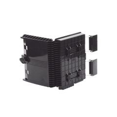 Cierre de Empalme para 24 fusiones de fibra óptica, Interior/Exterior, con 8 acopladores SC/APC y splitter 1x8 SC/APC Incluido, IP65