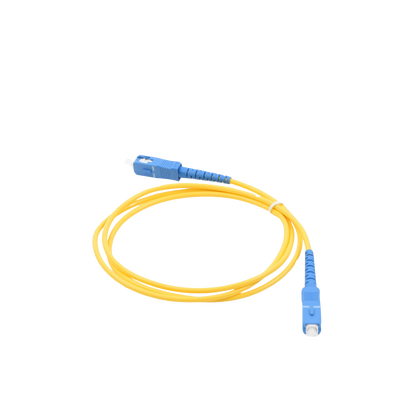 Jumper de Fibra Óptica Monomodo SC/SC Simplex de 1 metro