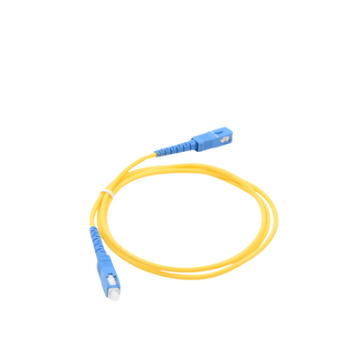 Jumper de Fibra Óptica Monomodo SC/SC Simplex de 1 metro
