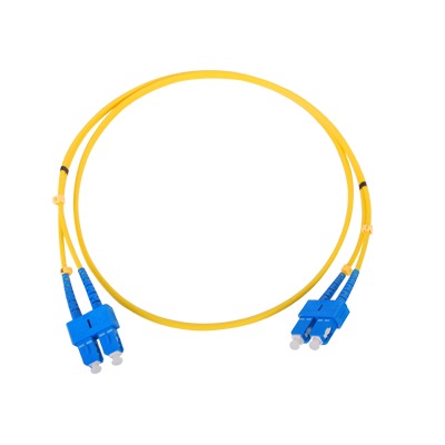 Jumper de Fibra Óptica Monomodo SC/SC Duplex de 1 Metro (3.28 Pies)