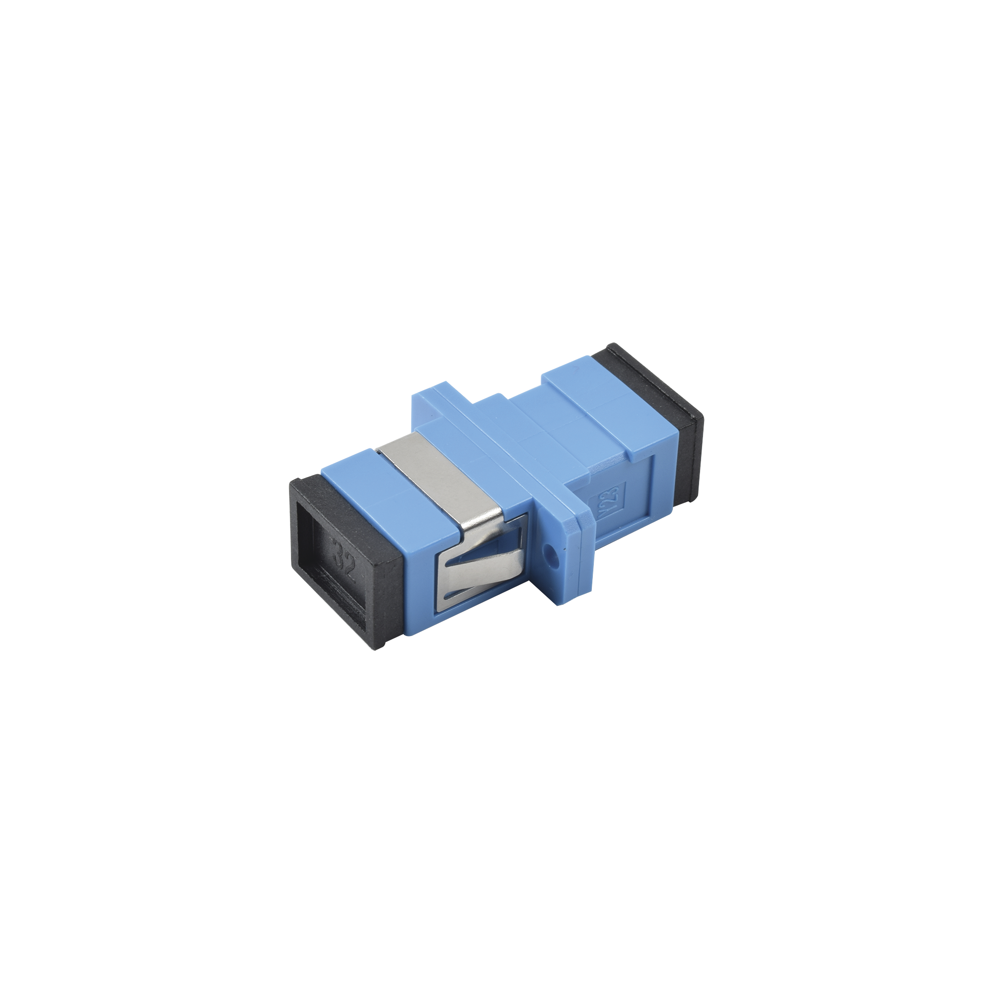 Módulo Acoplador de Fibra Óptica Simplex SC/UPC a SC/UPC Compatible con Fibra Monomodo