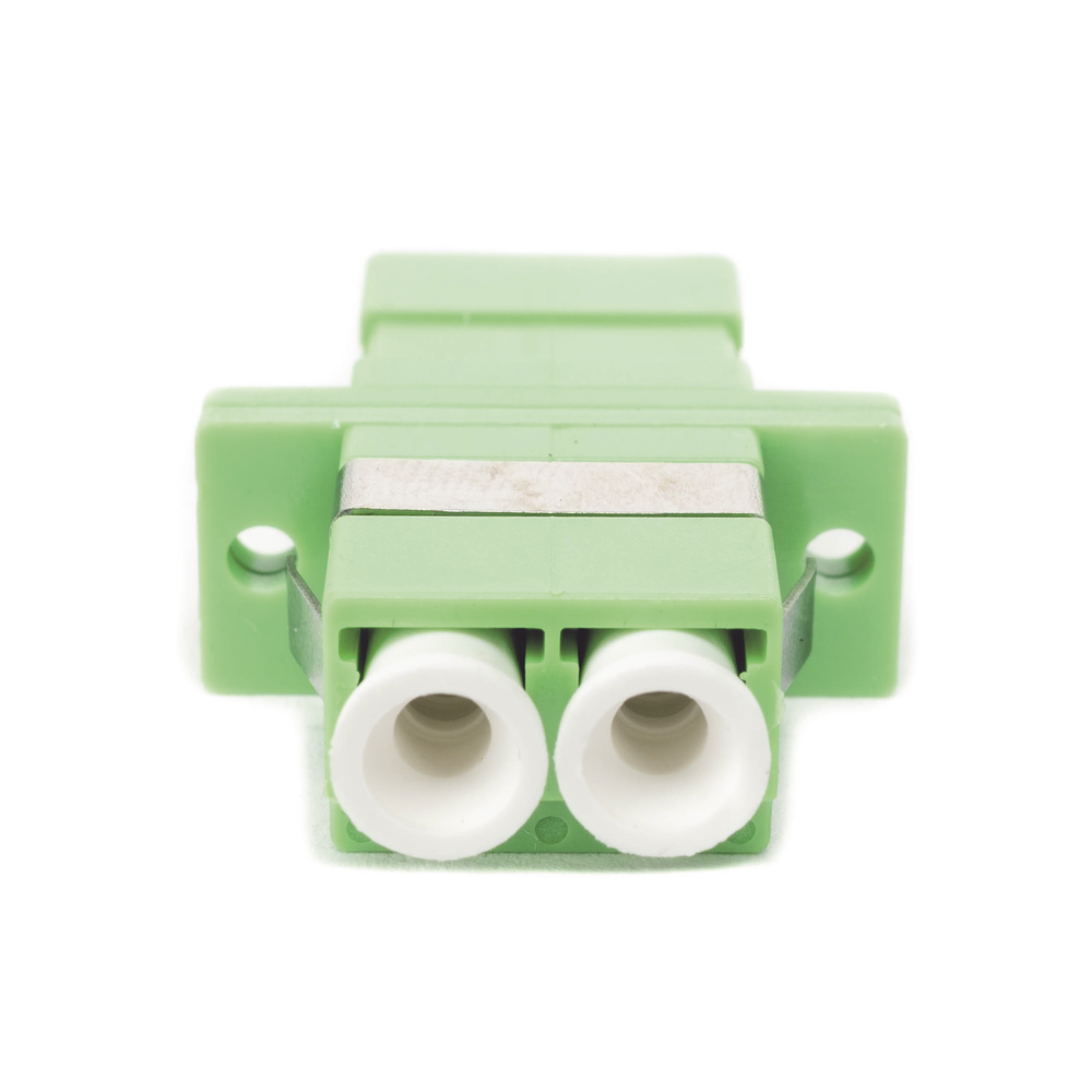 Módulo Acoplador de Fibra Óptica Duplex LC/APC a LC/APC Compatible con Fibra Monomodo