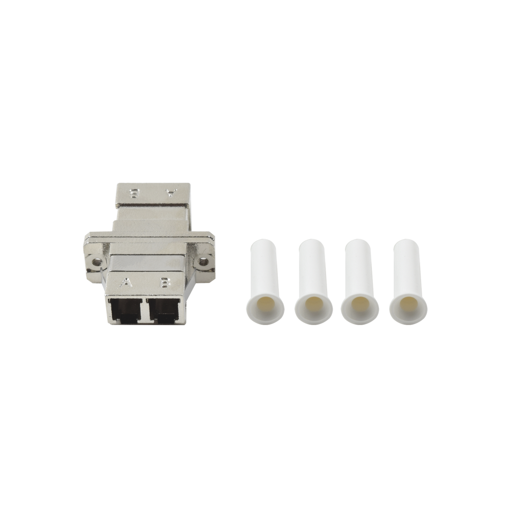 Módulo Acoplador de Fibra Óptica Duplex LC/PC a LC/PC Compatible con Fibra Multimodo