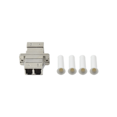 Módulo Acoplador de Fibra Óptica Duplex LC/PC a LC/PC Compatible con Fibra Multimodo