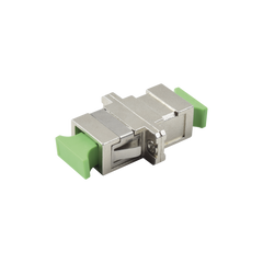Módulo Acoplador de Fibra Óptica Simplex SC/APC a SC/APC Compatible con Fibra Monomodo