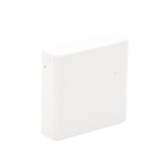 Caja Terminal de Fibra Óptica (Roseta) con un Acoplador SC/APC, Color Blanco