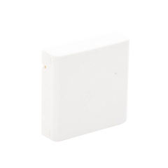 Caja Terminal de Fibra Óptica (Roseta) con un Acoplador SC/APC, color Blanco