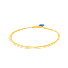 Pigtail de Fibra Óptica Monomodo LC/UPC, simplex de 2 metros