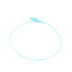 Pigtail de Fibra Óptica Simplex LC, PVC, OM4 50/125, Aqua, 1 Metro (3.28 Pies)
