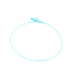 Pigtail de Fibra Óptica Simplex LC, PVC, OM4 50/125, Aqua, 1 metro