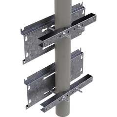 Herraje para Fijación a Pared, Torre o Poste compatible con LP-FORTE-16UR3 y LP-FORTE-24U-R3