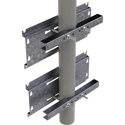 Herraje para Fijación a Pared, Torre o Poste compatible con LP-FORTE-16UR3 y LP-FORTE-24U-R3