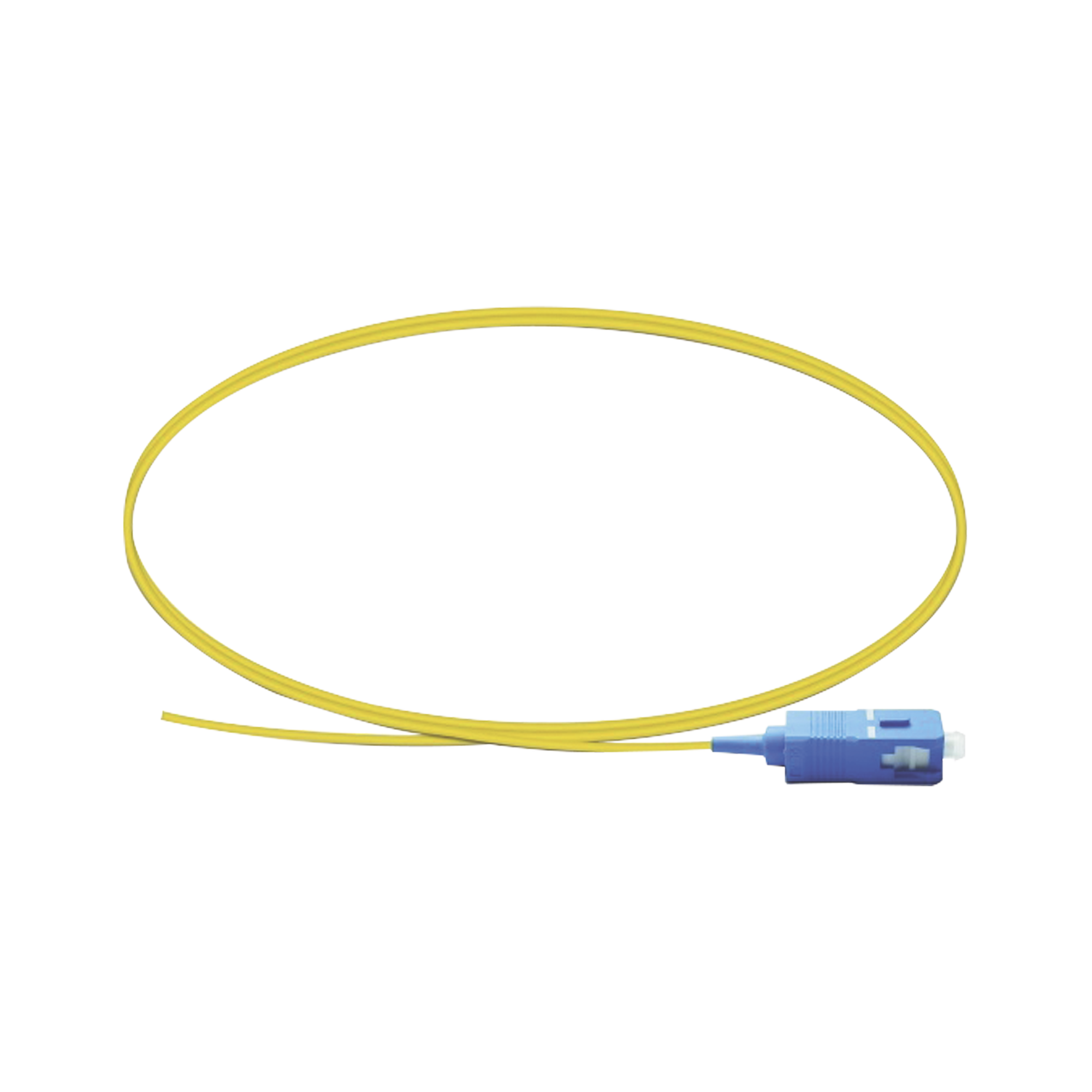 Pigtail de Fibra Óptica Monomodo SC/UPC, Simplex de 1 Metro (3.28 Pies)