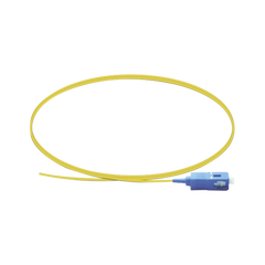 Pigtail de Fibra Óptica Monomodo SC/UPC, Simplex de 1 Metro (3.28 Pies)