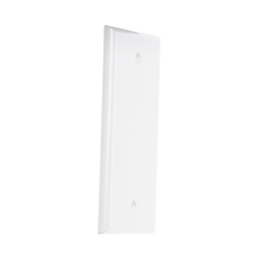 Placa de Pared Ciega Universal, Color Blanco