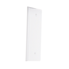 Placa de Pared Ciega Universal, Color Blanco