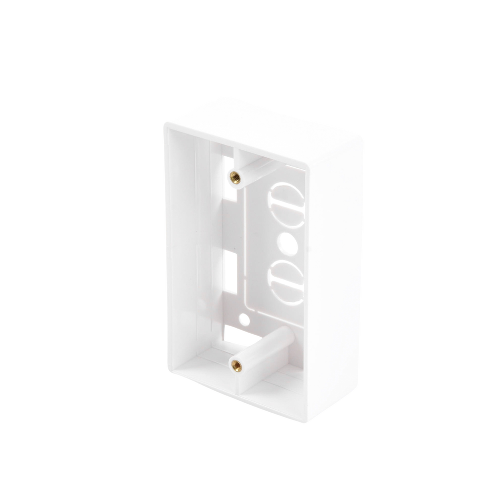 Caja de Pared Universal, Color blanco, Para montaje con Placas de Pared