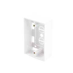 Caja de Pared Universal, Color blanco, Para montaje con Placas de Pared