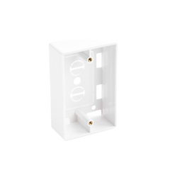 Caja de Pared Universal, Color blanco, Para montaje con Placas de Pared