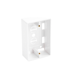 Caja de Pared Universal, Color blanco, Para montaje con Placas de Pared