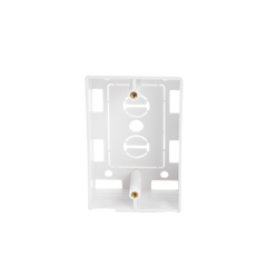 Caja de Pared Universal, Color blanco, Para montaje con Placas de Pared