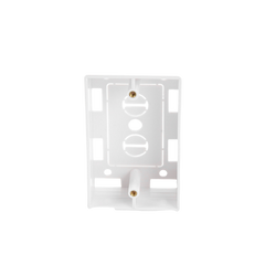 Caja de Pared Universal, Color blanco, Para montaje con Placas de Pared