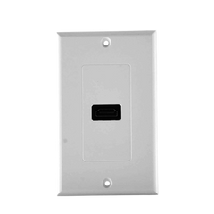 Placa de pared 1 puerto HDMI hembra a hembra