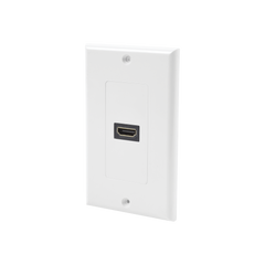 Placa de Pared 1 Puerto HDMI Hembra a Hembra