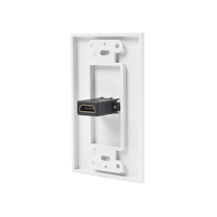 Placa de pared 1 puerto HDMI hembra a hembra