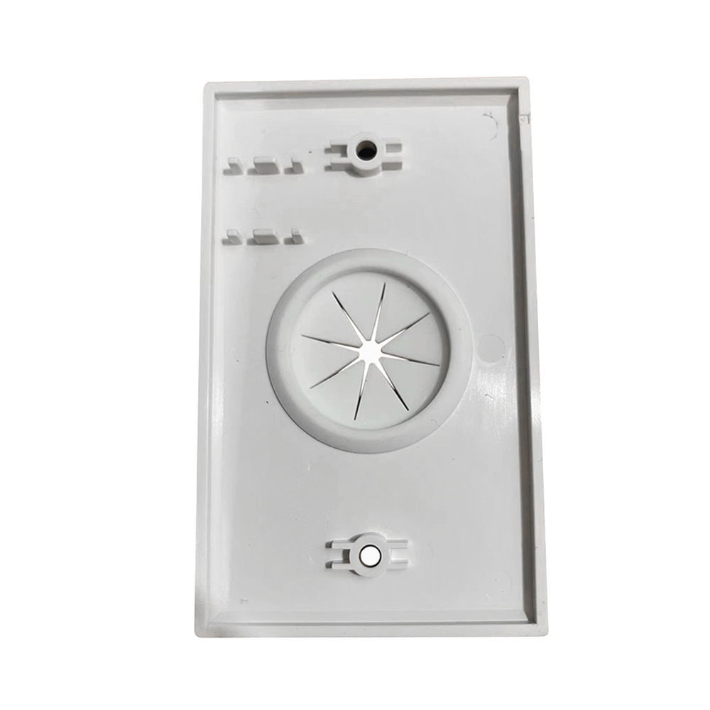 Placa de Pared, con Orificio y Grommet, Ideal para Pasar Cables