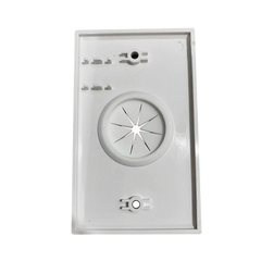 Placa de Pared, con Orificio y Grommet, Ideal para pasar cables