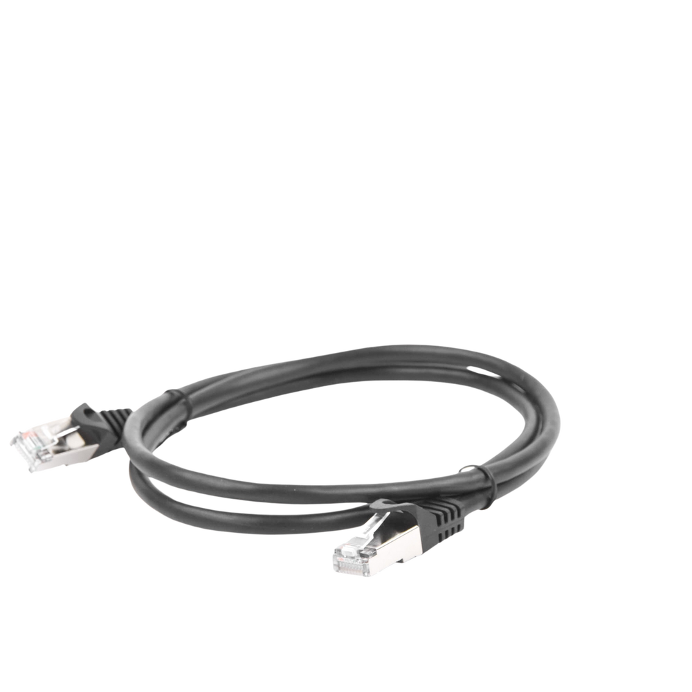 Cable de Parcheo FTP Cat5e - 1 Metro (3.28 Pies) - Negro