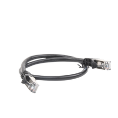 Cable de Parcheo FTP Cat6 - 0.5 Metros (1.64 Pies) - Negro