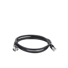 Cable de Parcheo FTP Cat6 - 1.0 Metro (3.28 Pies) - Negro