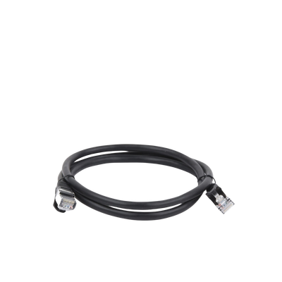 Cable de Parcheo FTP Cat6 - 1.0m. - Negro