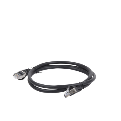 Cable de Parcheo FTP Cat6 - 1.0m. - Negro