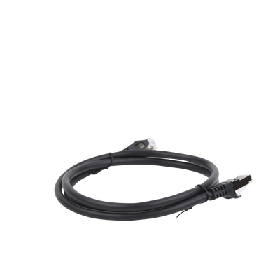 Cable de Parcheo FTP Cat6 - 1.0m. - Negro