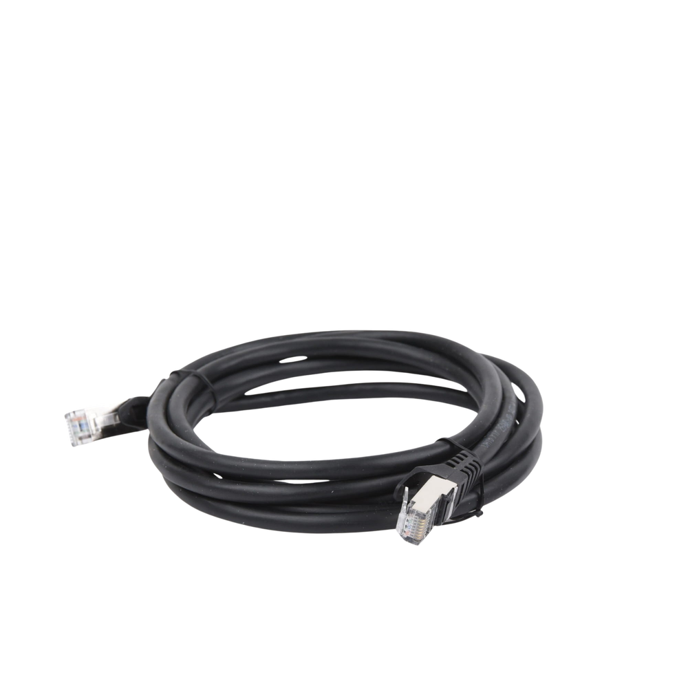 Cable de Parcheo FTP Cat6 - 2.0 Metros (6.56 Pies) - Negro