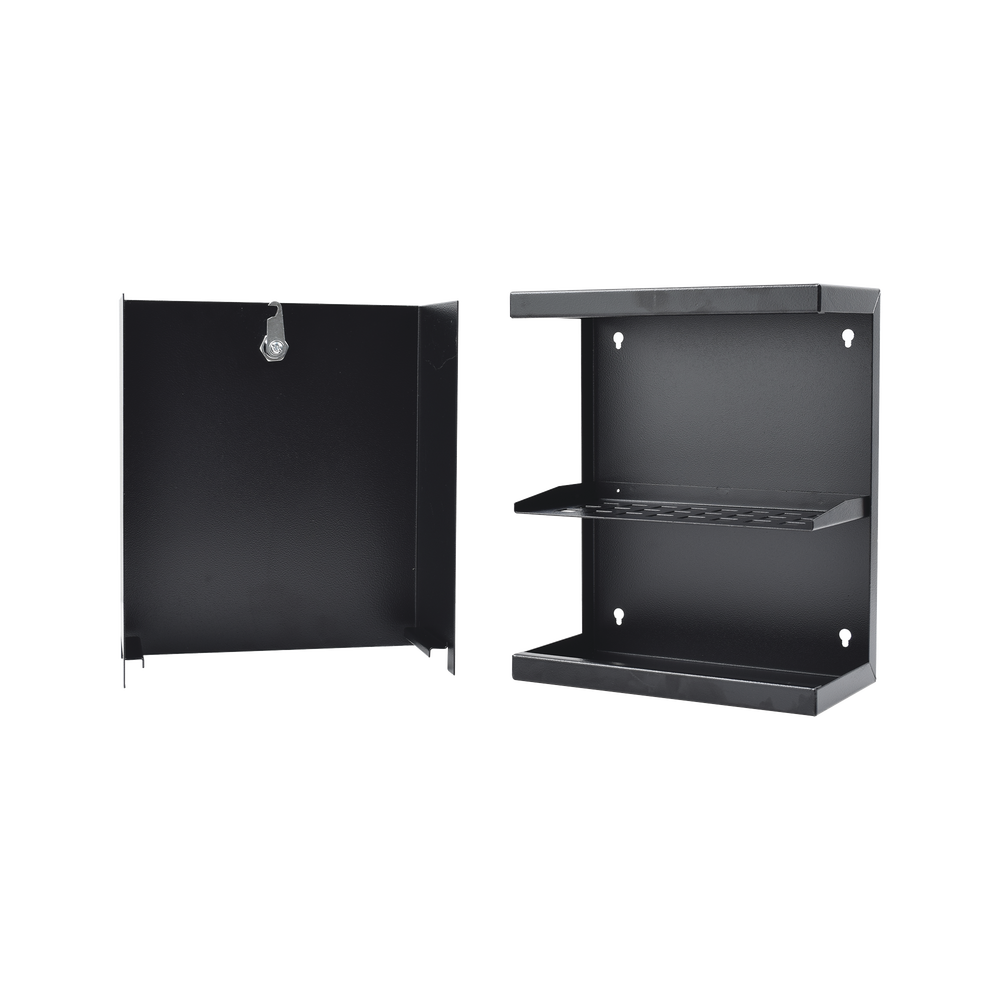 Gabinete con Punto de Consolidación de 24 Puertos, Compatible con conectores Keystone, Instalación en Pared o techo falso, Se envía el Gabinete Armado.