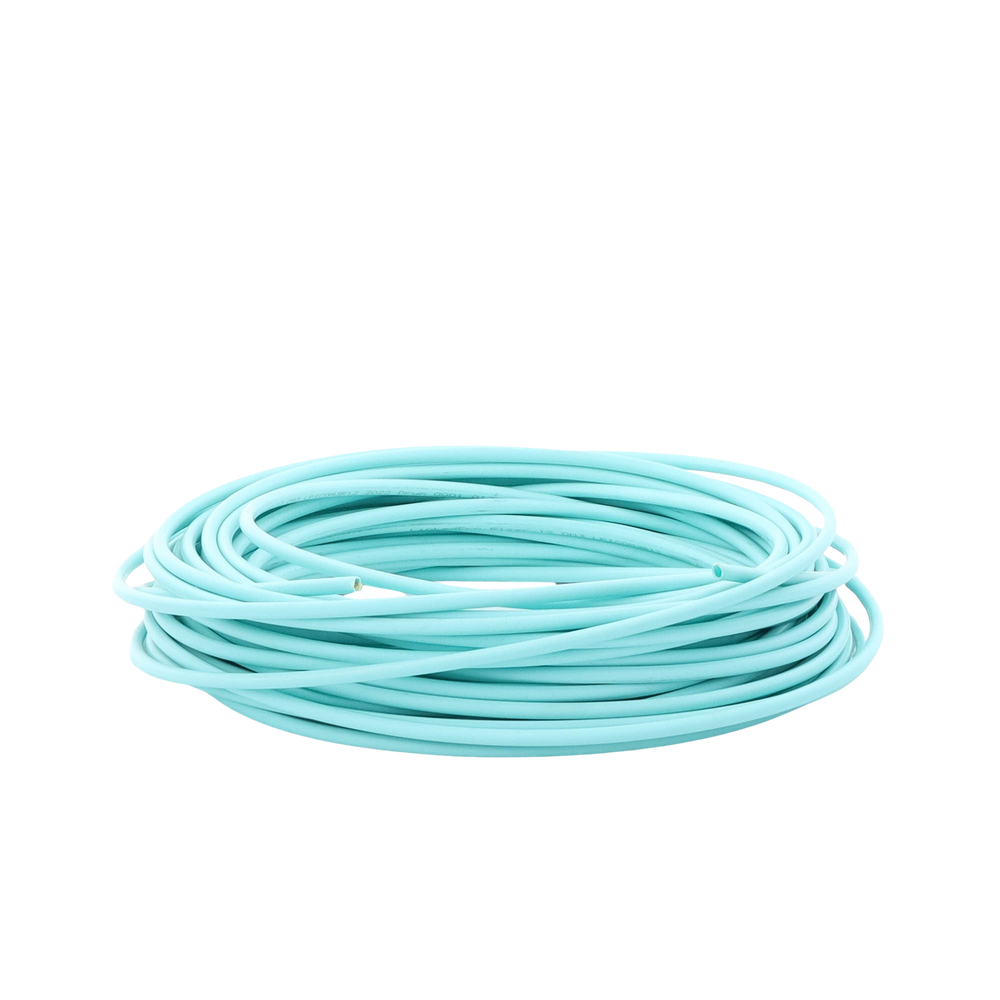 Cable de Fibra Óptica Multimodo OM3 50/125, 12 Hilos, para Interior, Tight Buffer 900µm, OFNR Riser, Dieléctrica, Precio Por Metro, (Hasta 2000 Metros (6562 Pies) en un Solo Tramo de Cable)