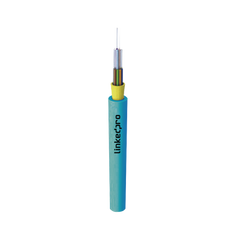 Cable de Fibra Óptica Multimodo OM4 50/125, 12 hilos, para Interior, Tight Buffer 900µm, OFNR Riser, Dieléctrica, Precio Por Metro,(Hasta 2000 metros en un solo tramo de cable)