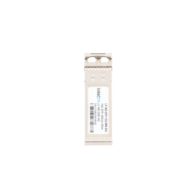 Transceptor Óptico Industrial SFP+ (Mini-Gbic) / Multimodo 850 nm / 10 Gbps / 10GBASE-SR / Conectores LC/UPC Dúplex / DDM / Hasta 550 m