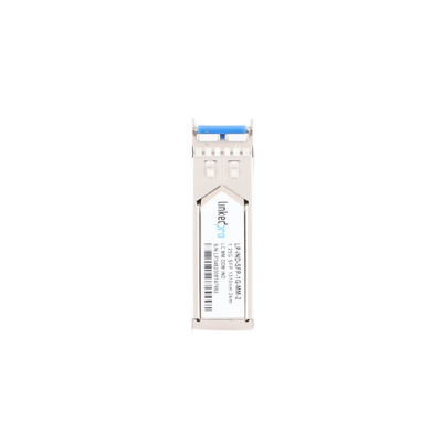 Transceptor Óptico Industrial SFP (Mini-Gbic) / Multimodo 1310 nm / 1.25 Gbps / 1000BASE-SX / Conectores LC/UPC Dúplex / DDM / Hasta 2 km