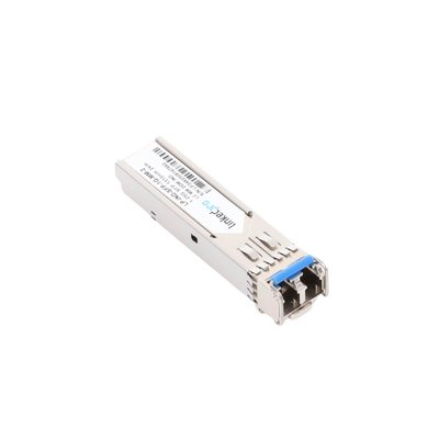 Transceptor Óptico Industrial SFP (Mini-Gbic) / Multimodo 1310 nm / 1.25 Gbps / 1000BASE-SX / Conectores LC/UPC Dúplex / DDM / Hasta 2 km