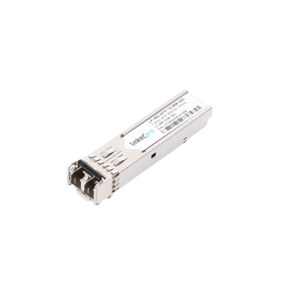Transceptor Óptico Industrial SFP (Mini-Gbic) / Multimodo 850 nm / 1.25 Gbps / 1000BASE-SX / Conectores LC/UPC Dúplex / DDM / Hasta 550 m