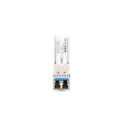 Transceptor Óptico Industrial SFP (Mini-Gbic) / Monomodo 1310 nm / 1.25 Gbps / 1000BASE / Conectores LC/UPC Dúplex / DDM / Hasta 5 km