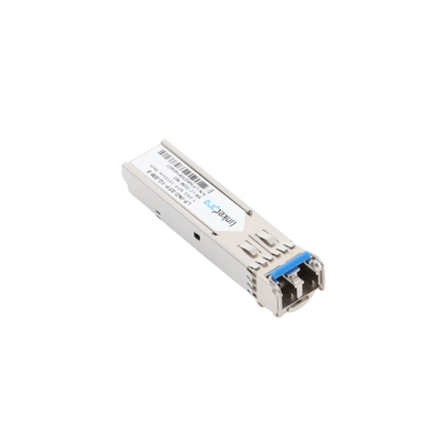 Transceptor Óptico Industrial SFP (Mini-Gbic) / Monomodo 1310 nm / 1.25 Gbps / 1000BASE / Conectores LC/UPC Dúplex / DDM / Hasta 5 km
