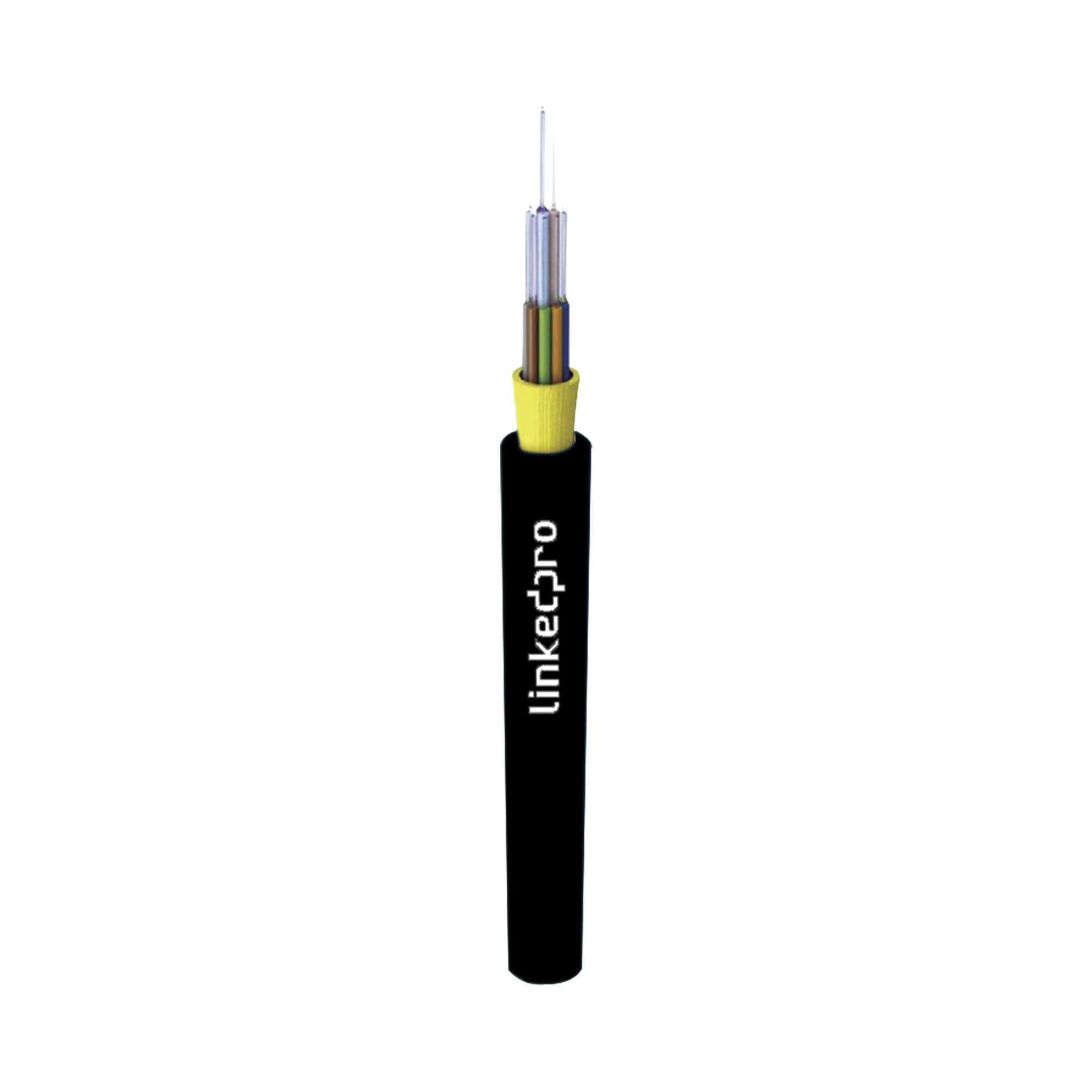Cable de Fibra Óptica Monomodo 9/125, 12 Hilos, Interior/Exterior, Tight Buffer 900µm, OFNR Riser, Dieléctrica, Precio Por Metro, (Hasta 2000 Metros en un Solo Tramo de Cable)